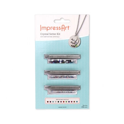 Impress Art Crystal Setter Kit with Birthstone Crystals - SGSCS160008