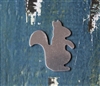 Aluminum 1.35" x 1.20" Squirrel Metal Stamping Blank - 1 Blank - SGSOL-A001