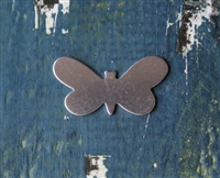 Aluminum 1.31" x .68" Butterfly Metal Stamping Blank - 1 Blank - SGSOL-A038