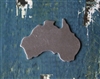 Aluminum 1.25" Country of Australia Metal Stamping Blank - 1 Blank - SGSOL-AUSTRALIA