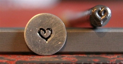 Heart Metal Design Stamp - SGU-24