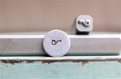 4.5mm Smoking Pipe Metal Design Stamp - SGUB-39