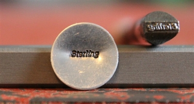 Sterling Flat Metal Design Stamp - SGW-13