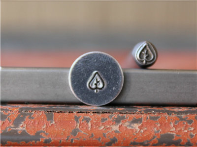 Fat Leaf Metal Design Stamp - SGX-44