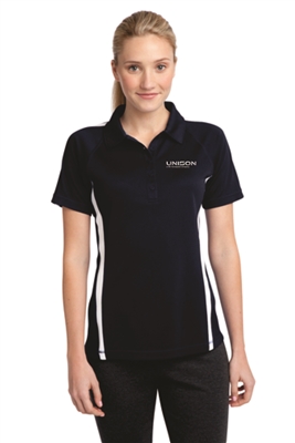 Ladies Sport Tek Colorblock Stripe Polo