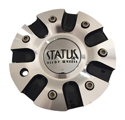 Status Wheels C700603CAP S805 Black and Machined Center Cap