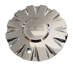 Fusion Wheels CAP663L156 CAP 663L156 Chrome Wheel Center Cap