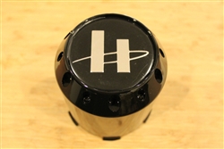 H Helo 442 Gloss Black Push Thru Center Cap 1043B113 HE1043B113GB1 1043B113-S1