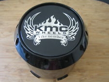 KMC 443 Bully Gloss Black Wheel Rim Center Cap 1043B136 1043B136-S1