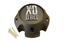 KMC XD Series 796 797 798 Matte Flat Black 6 Lug Wheel Rim Center Cap 1079L145
