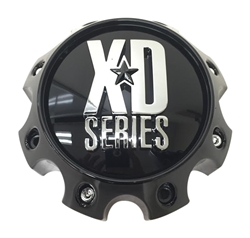 KMC XD Series 1079L170 LG1301-05 1079L170GB Gloss Black 8 Lug Center Cap