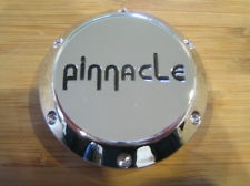 Pinnacle P48 Poison Chrome Wheel Rim Snap In Pop In Center Cap 118K68 Black