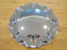 Pinnacle P46 Spade Chrome Wheel Rim Center Cap 119S165-S LG0910-55 6 3/8"