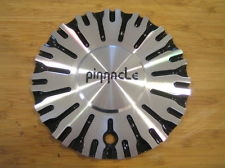 Pinnacle P50 Swag Black/Machine metal Center Cap Centercap 120S156-M 6 1/8"