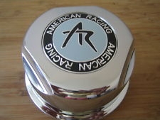 American Racing Chrome Wheel Rim Snap In Center Cap 1307100S