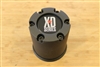 KMC XD Series Matte Flat Black Push Thru Center Cap 1414-1327-CAP 132700XDA