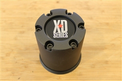 KMC XD Series Matte Flat Black Push Thru Center Cap 1414-1327-CAP 132700XDA