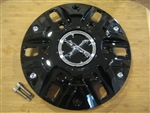 American Racing ATX Clash Gloss Black Wheel RIm Center Cap 3090-CAP S606-44