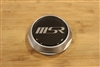 MSR Brushed Machined Silver CF Logo Snap In Center Cap Lockring 3213