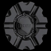 Boss 331 Wheel Black Center Cap