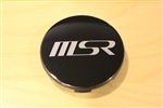 MSR 087 052 Series Gloss Black Wheel Rim Snap In Center Cap 3217 MADE IN KOREA
