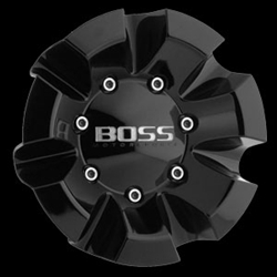 Boss 332 Wheel Black Center Cap