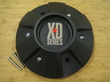 KMC XD Series 803 Thump Matte Flat Black Center Cap 336L218 v