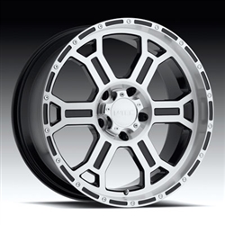 V-Tec Raptor 372 Gloss Black Machined Face Center Cap