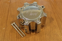 Vision Wheel 375 Warrior Chrome Wheel Rim 8 Lug Tall Center Cap 375-8CDOC-UP