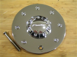 Panther 330 Groove Chrome Wheel Center Cap EMR330-CAP-TRUCK 52002295F-1