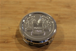 Vogue Tyres Chrome Wheel Rim Snap In Center Cap 594K62