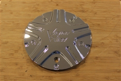 Vision Wheels 714 Loco-Motion Chrome Wheel Rim Center Cap 714-2090CAP LG0510-01
