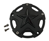 KMC XD Series Rockstar 3 827CAPMB-GB-1 T116L188 S1604-11 Matte Black Center Cap Gloss Black Star