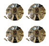 4 x KMC XD Series 778 Monster Chrome Wheel Rim Center Cap 846L215