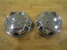 Sacchi S25 Chrome Wheel Rim Center Cap Centercap 90051875F-1 C10225 (FOR TWO)