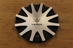 Verde V34 Hydra Flat Black Machine Metal Wheel Rim Center Cap C-V34-FBM