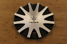 Verde V34 Hydra Flat Black Machine Metal Wheel Rim Center Cap C-V34-FBM