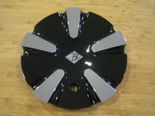 Black Ice VB3 Black Widow Chrome Black Wheel Rim Center Cap C-VB3-C SJ710-03