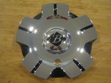 Black Ice VB5 Nemesis Chrome Black Wheel Center Cap C-VB5-C