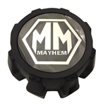 Mayhem Wheels C1080204B C1080204C Black Wheel Center Cap