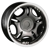 DIP Wheels D19 Black Center Cap C10D19B