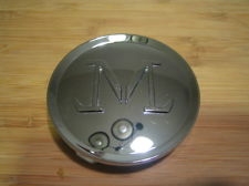 Detroit Wheels Niccolo Chrome Center Cap C10DMB S65