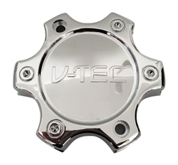 V-Tec Wheels C326-6C 60022090F-1 LG0704-06 Chrome Wheel Center Cap