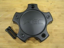 V-TEC VTEC Off-Road Matte Black Center Cap C326MB-5C 60022090F-3 LG0704-08