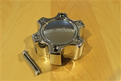 Vision Wheel 375 Warrior Chrome Wheel 6 Lug Center Cap C375-6CDOC 2-7/8" Tall NL