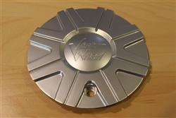 Vision Wheel 378 Kryptonite Hyper Silver Wheel Rim Center Cap C378-2-CAP 5-7/8"