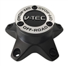V-Tec Wheels C394-65-CAP Black Wheel Center Cap