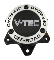 V-Tec Wheels Gloss Black C394GB-6VT Center Cap