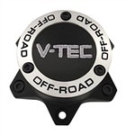 V-Tec Wheels C394MB-6VT Matte Black Center Cap