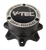 V-TEC Wheels C394MB-8VT Black Wheel Center Cap
